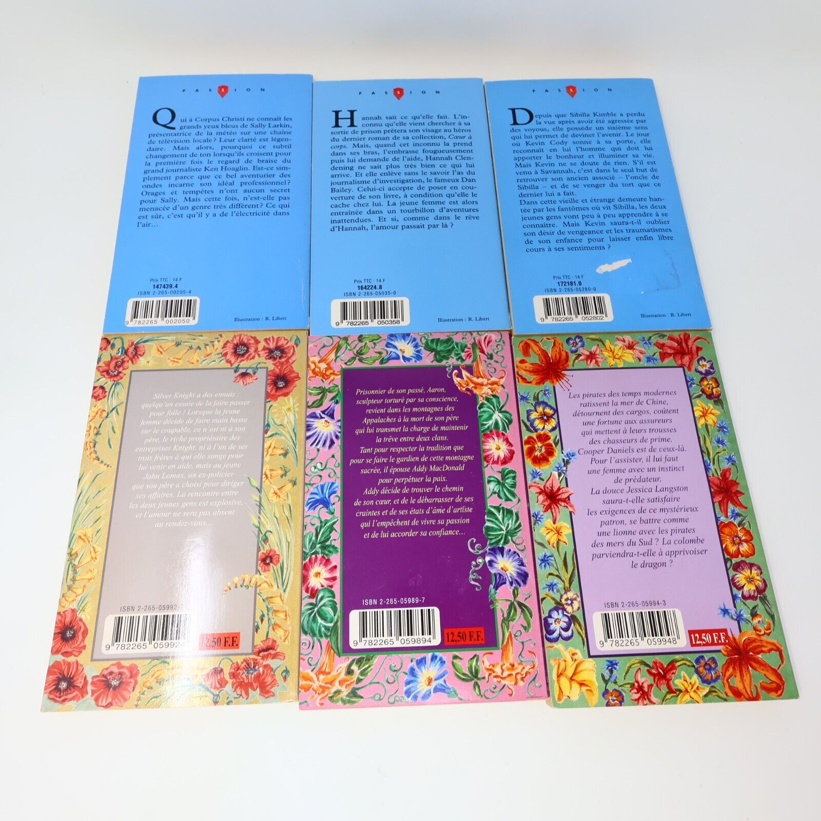 Collection Passion Club Femme Romance Vintage 1980s-90s Lot 61 Livres Français