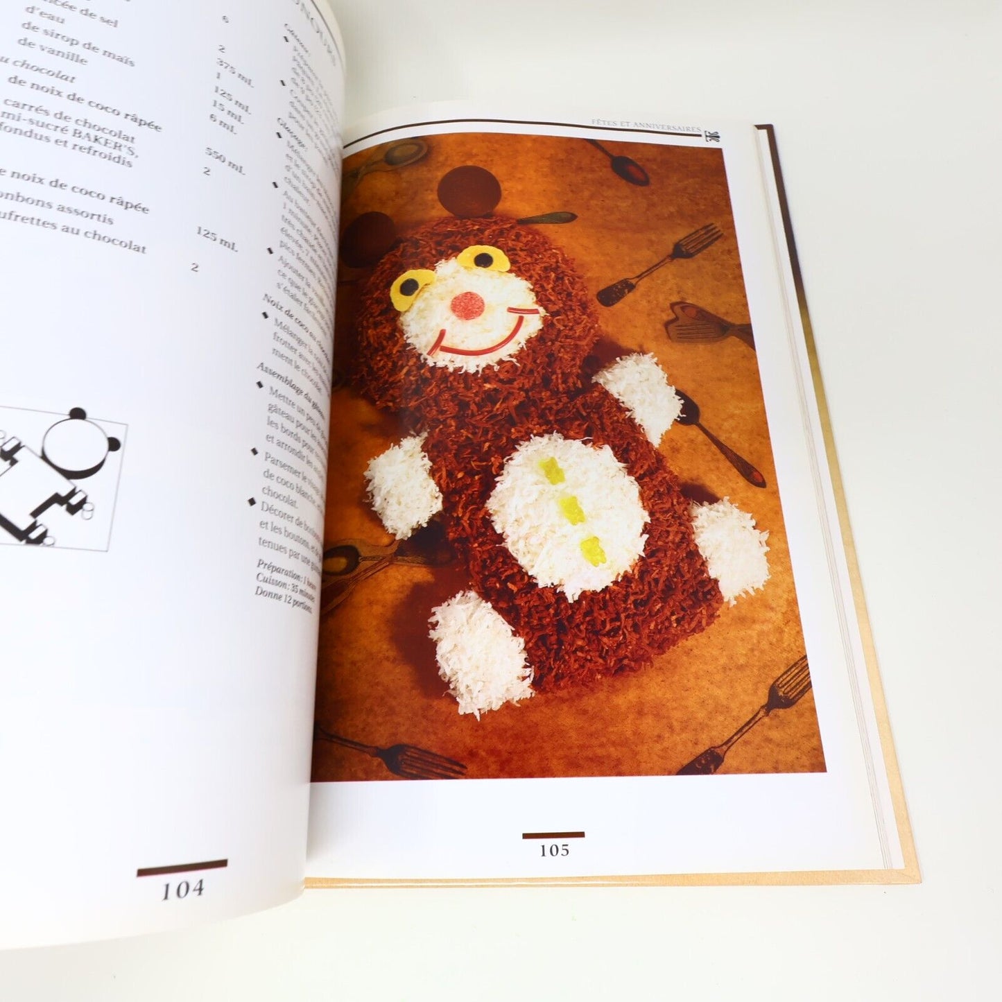 1995 Baker's le Chocolat à son Meilleur Desserts Cuisine Recettes Brimar Livre