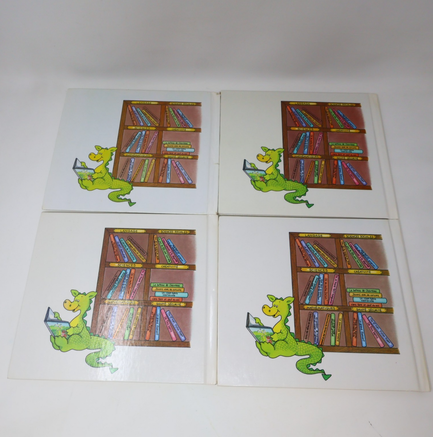 Lot 14 Le Château Magique du Livre Jane Belk Moncure Livres Enfants Français 80s