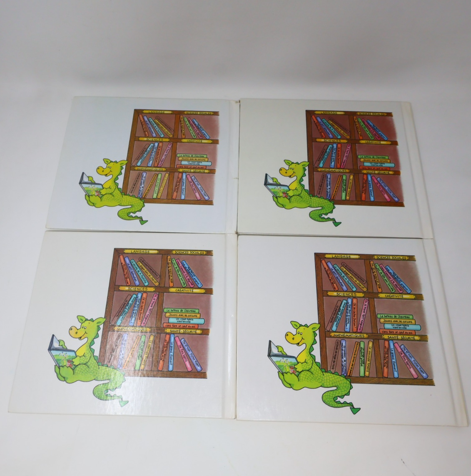 Lot 14 Le Château Magique du Livre Jane Belk Moncure Livres Enfants Français 80s