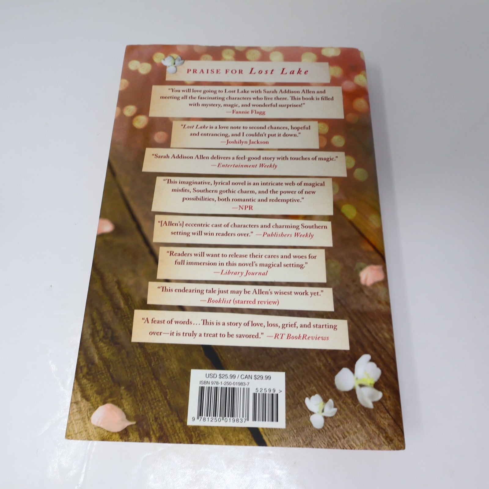 First Frost a Novel Sarah Addison Allen St. Martin's 2015 HC DJ Fantasy Romance