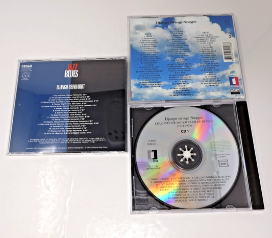 Django Reinhardt 2 CD Lot Jazz & Blues Collection #2/Django Swings Nuages
