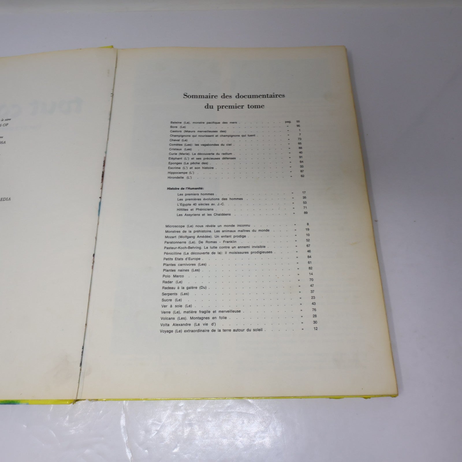 Le Nouveau Tout Connaître Encyclopédie en Couleurs Lot 24 Livres Histoire HC 60s