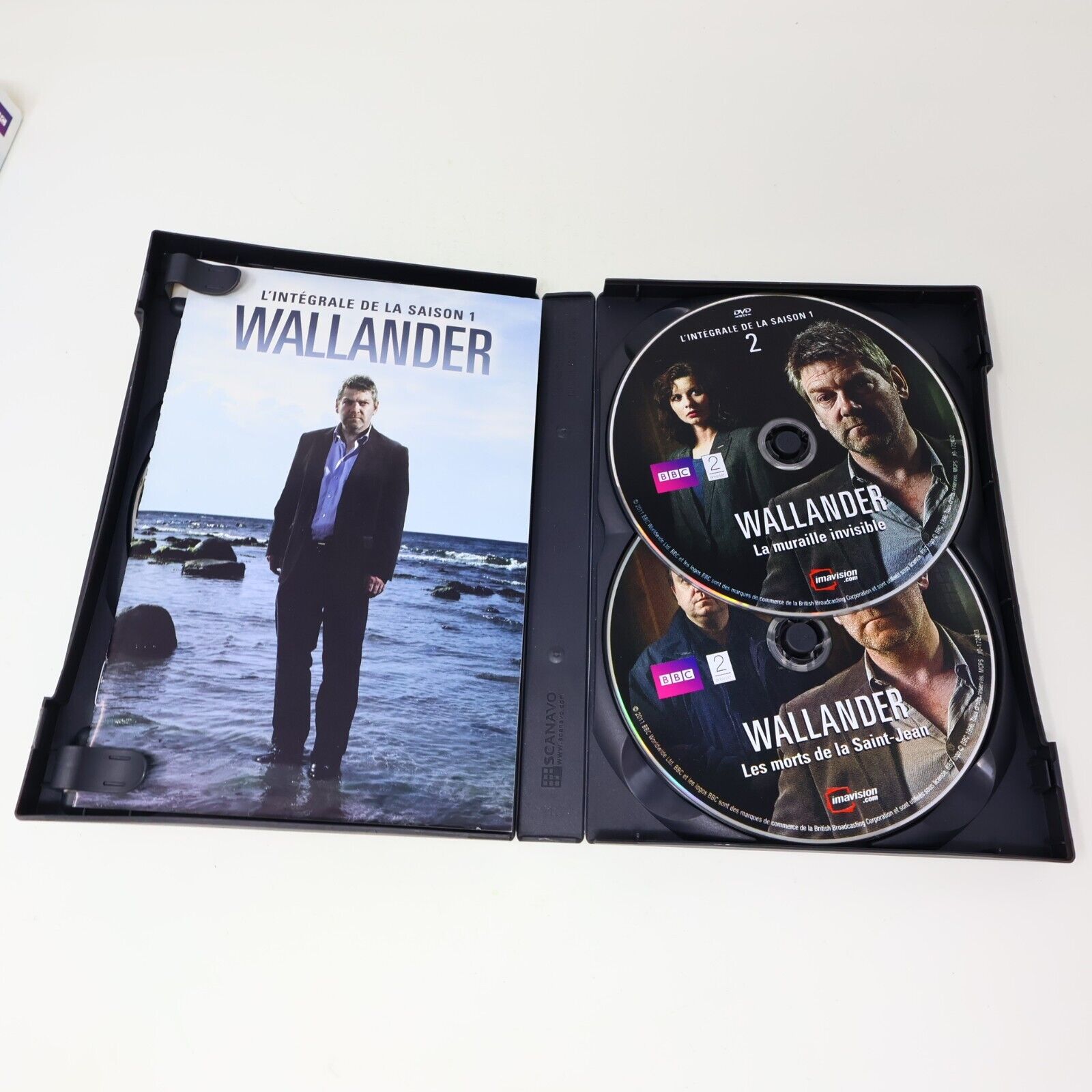 Wallander L'Intégrale de la Saison 1 DVD Kenneth Branagh Testé Français NTSC