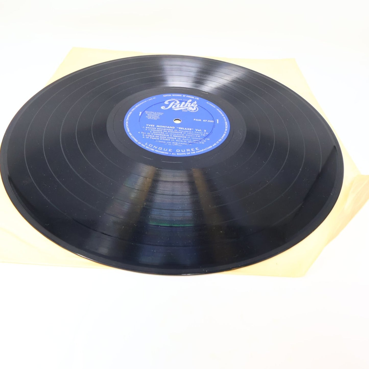Yves Montand Lot 3 Disques LP Relaxe Vol 2/Dansez Avec/D'Hier et D'Aujourd'Hui