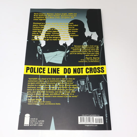 Matador #1 Devin Grayson/Brian Stelfreeze Image Comics Crime Mystery 2019 PB