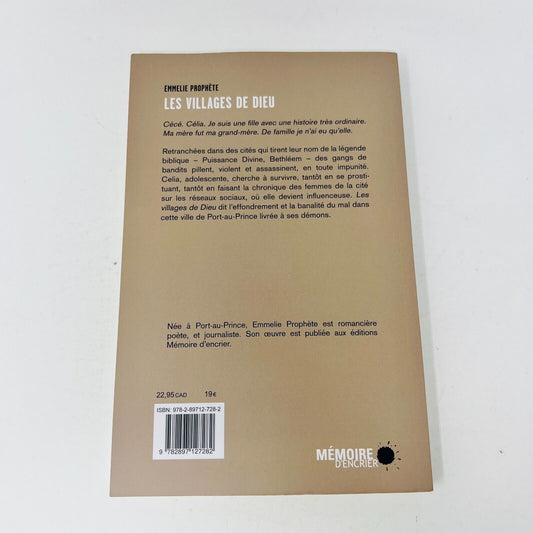 2020 Les Villages de Dieu de Emmelie Prophète Haiti Fiction Français Livre PB
