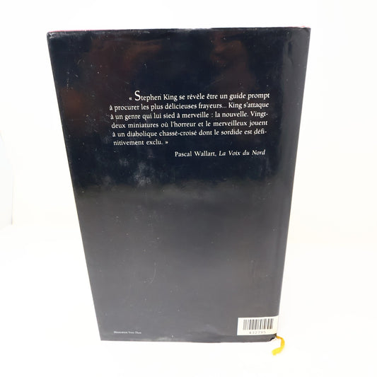 Brume Stephen King France Loisirs 1994 HC DJ Français/French Horreur Thriller