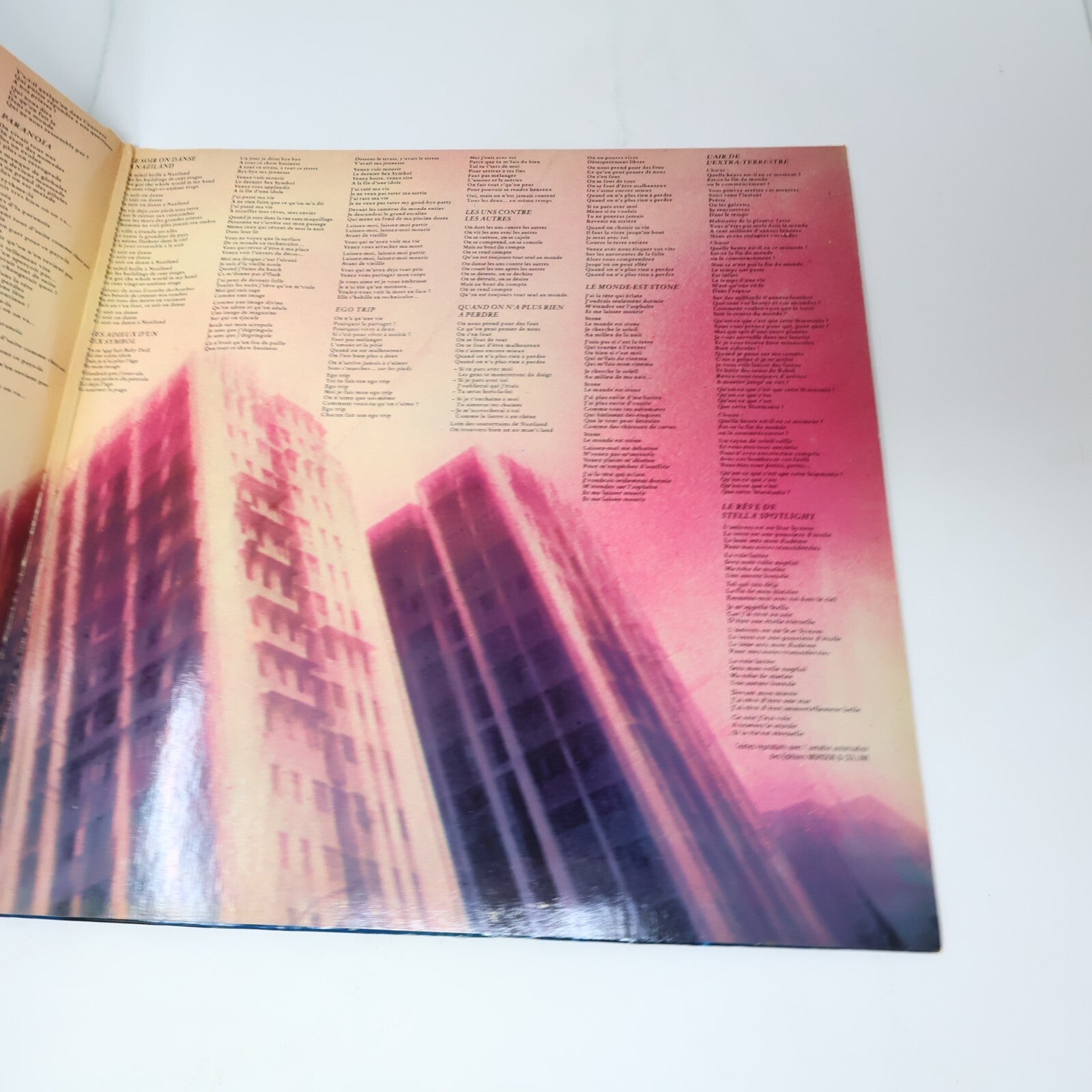 Starmania Michel Berger/Luc Plamondon Disque 2x LP 1978 Dubois/Dufresne/Workman