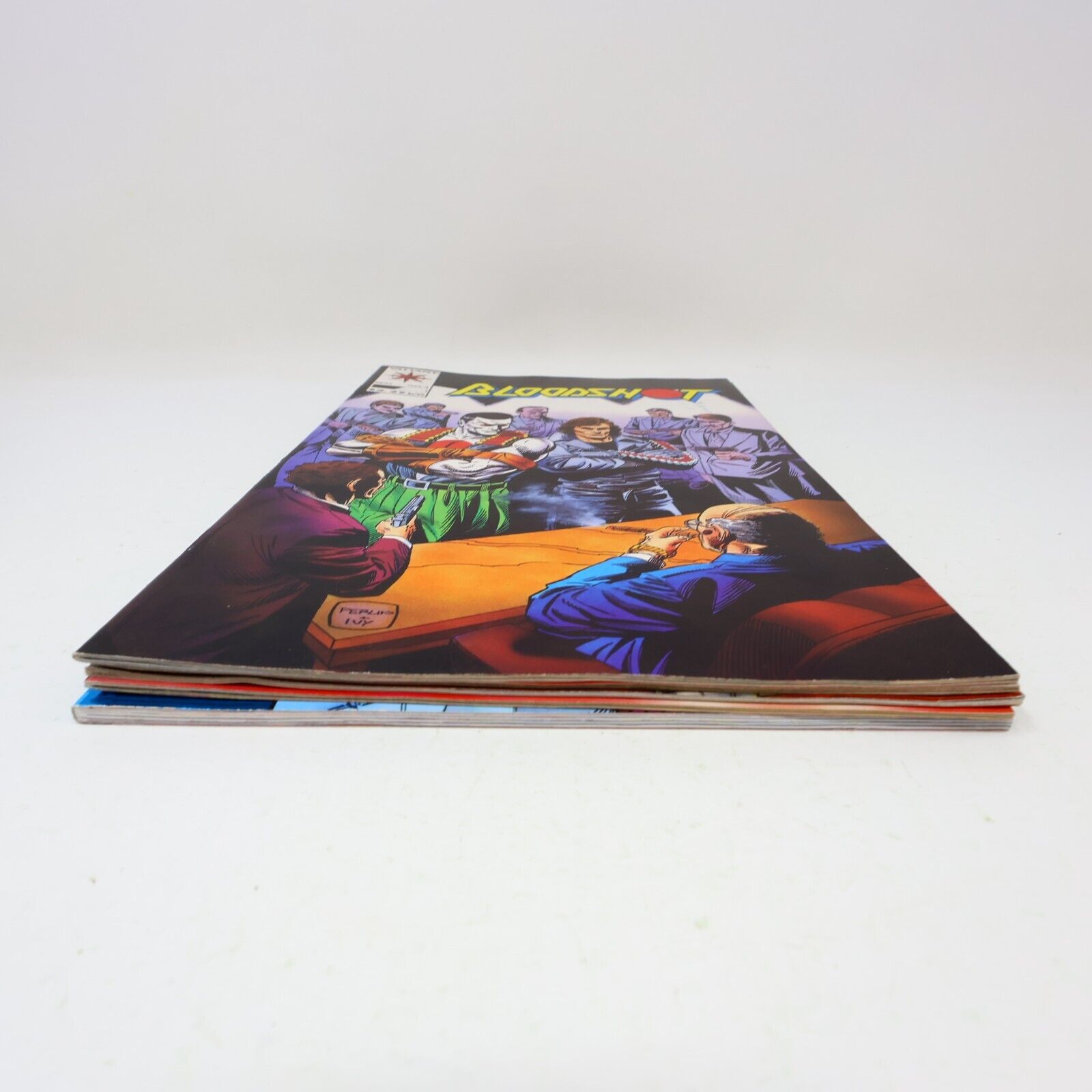 Lot 5 Mixed Valiant Comics Bloodshot Deathmate Turok Shadow Eternal Warrior 90s