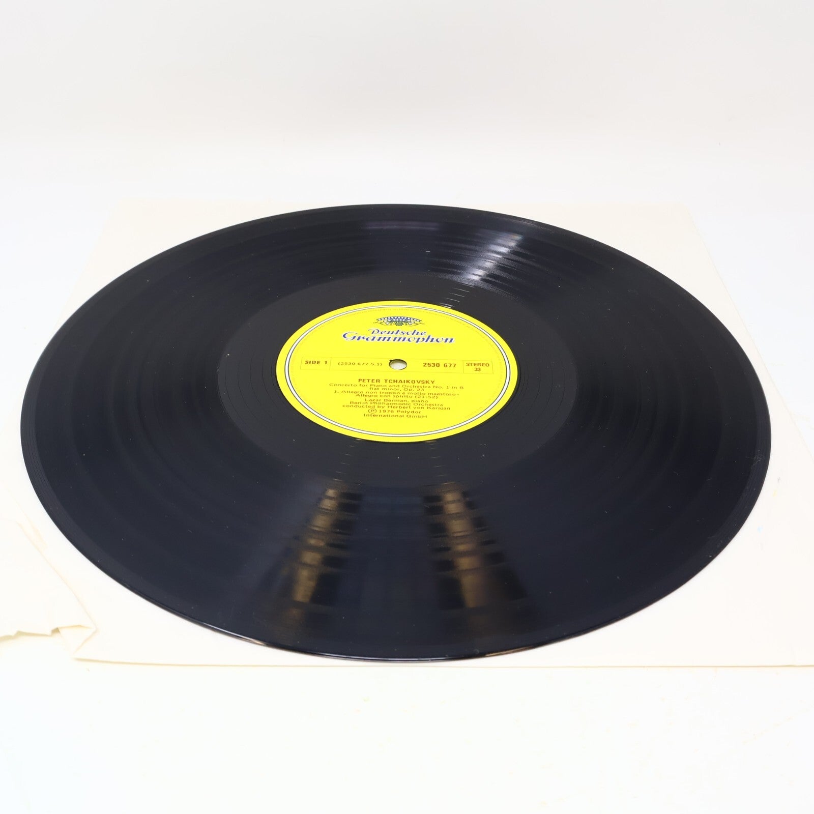 Tschaikowsky Von Karajan Lazar Berman Berliner Klavierkonzert 1 Record 2530 677