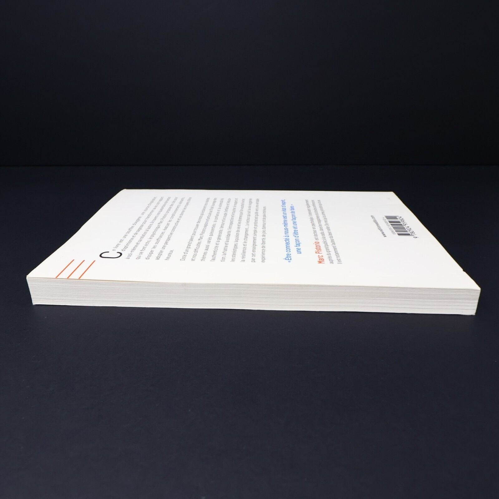 2020 Connecté à Soi Connecté aux Autres de Marc Pistorio Paperback PB Edito Book