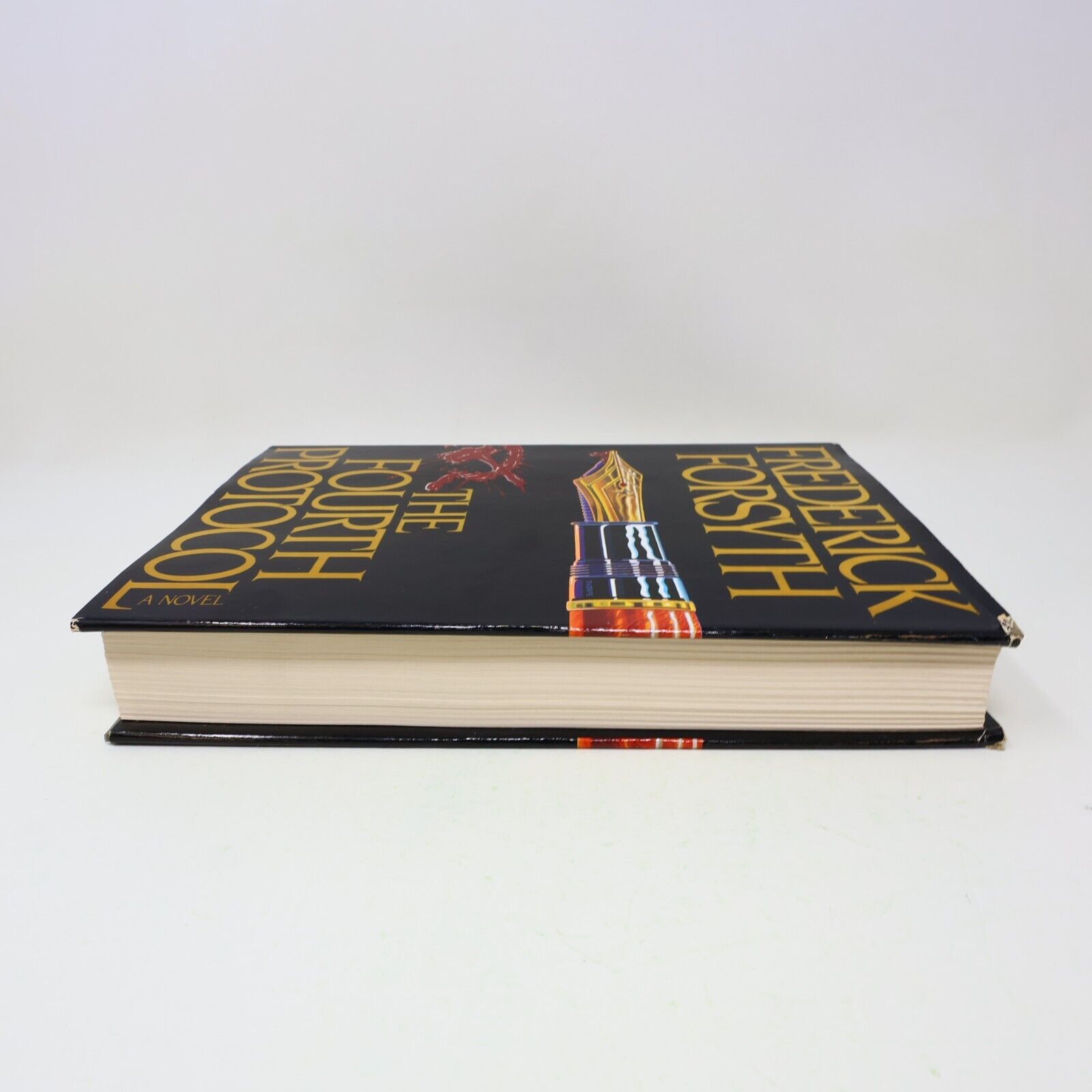1984 The Fourth Protocol Frederick Forsyth Viking Hardcover HC Espionage Spy 80s