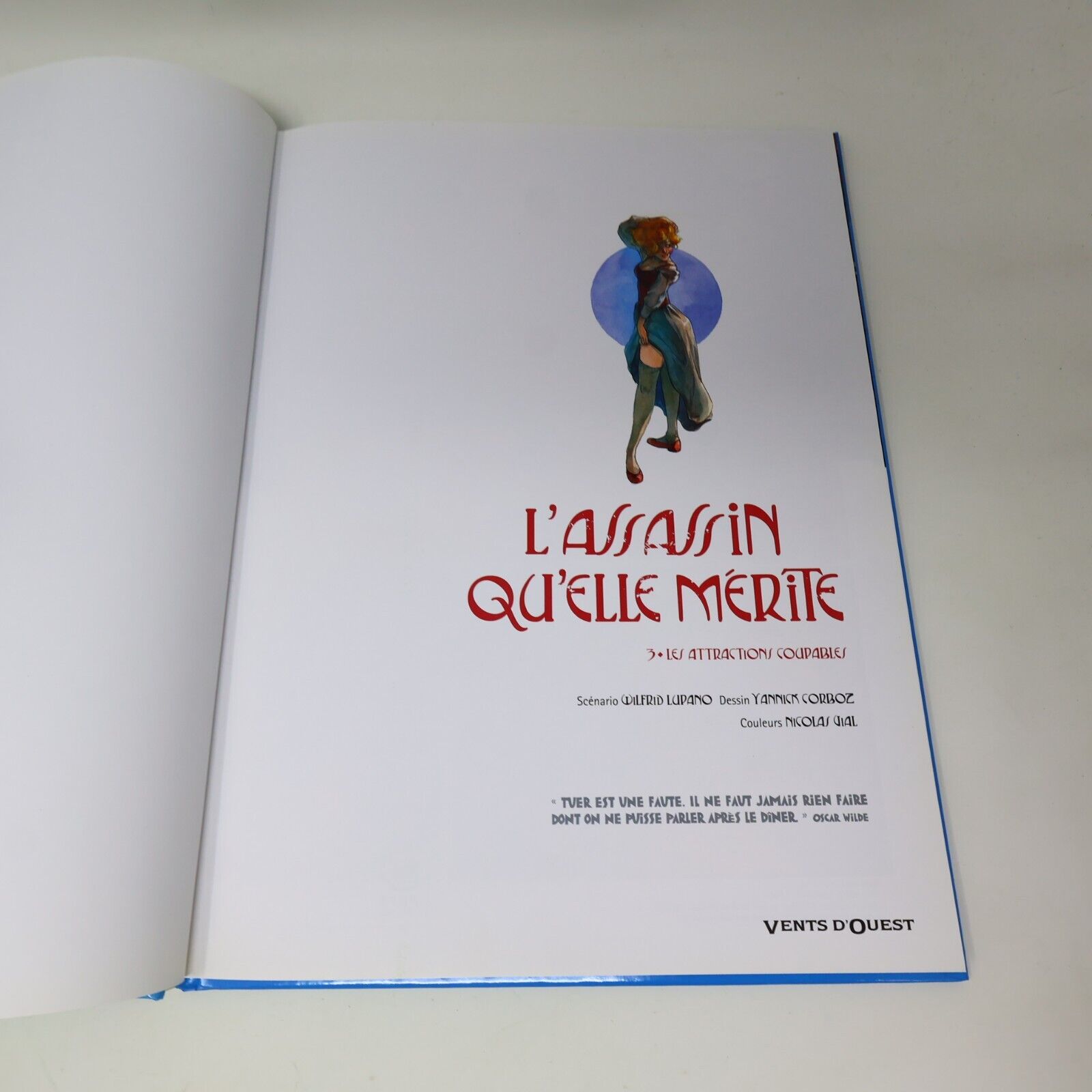 2014 Lupano/Corboz L'Assassin qu'elle Mérite #3 Les Attractions Coupables Glénat