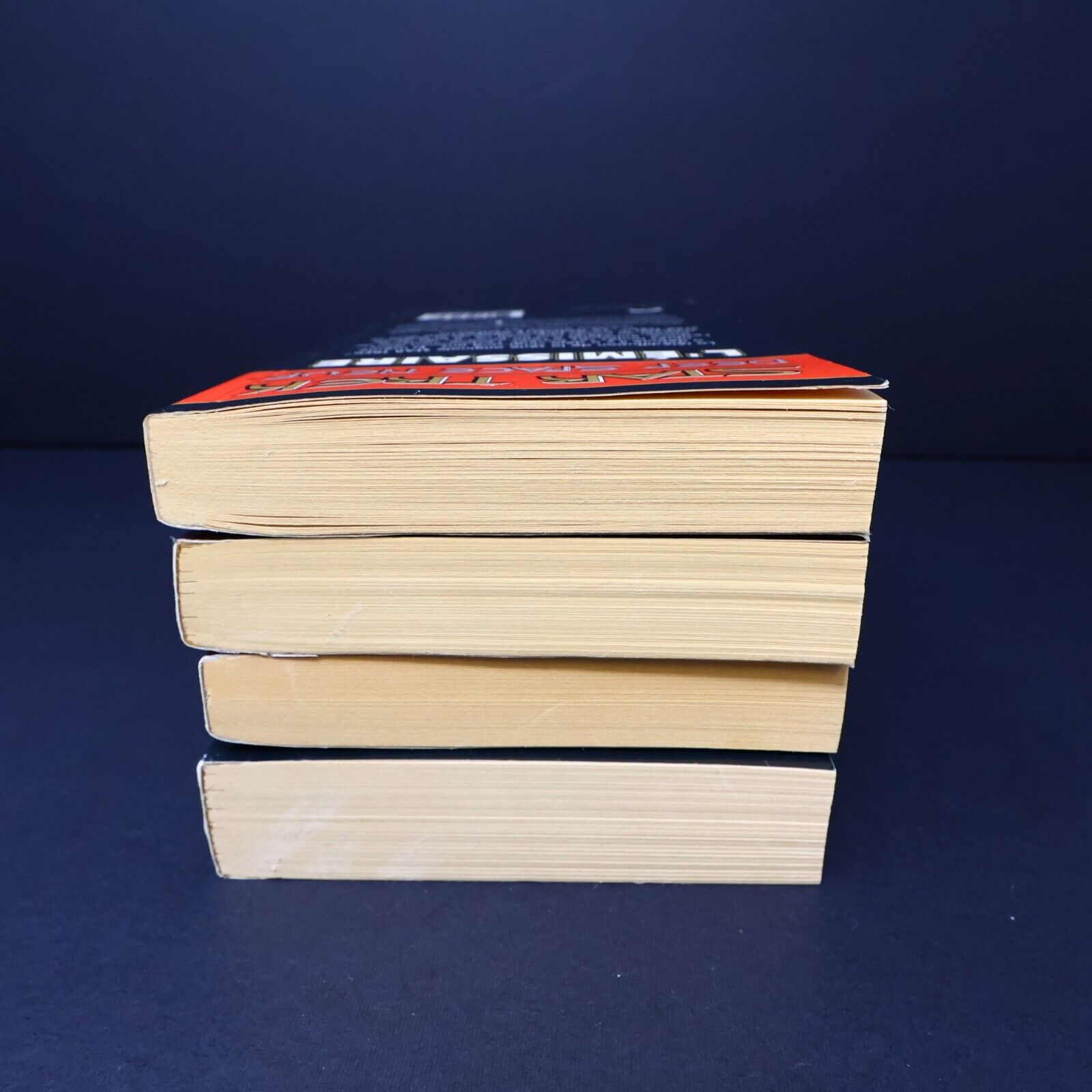 Lot 4 Livres Star Trek #1 3-5 Deep Space Neuf Science-Fiction ADA Français PB