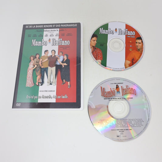 Mambo Italiano DVD & CD Film Ginette Reno Sophie Lorrain Testé Français English
