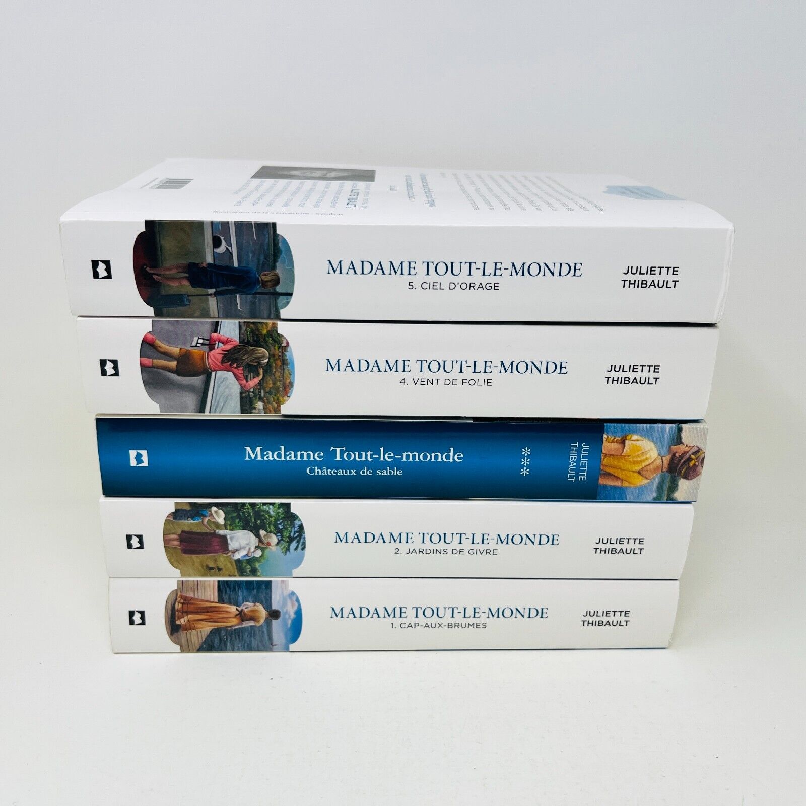 Madame Tout le Monde #1-5 Série Complète Hurtubise de Juliette Thibault Français