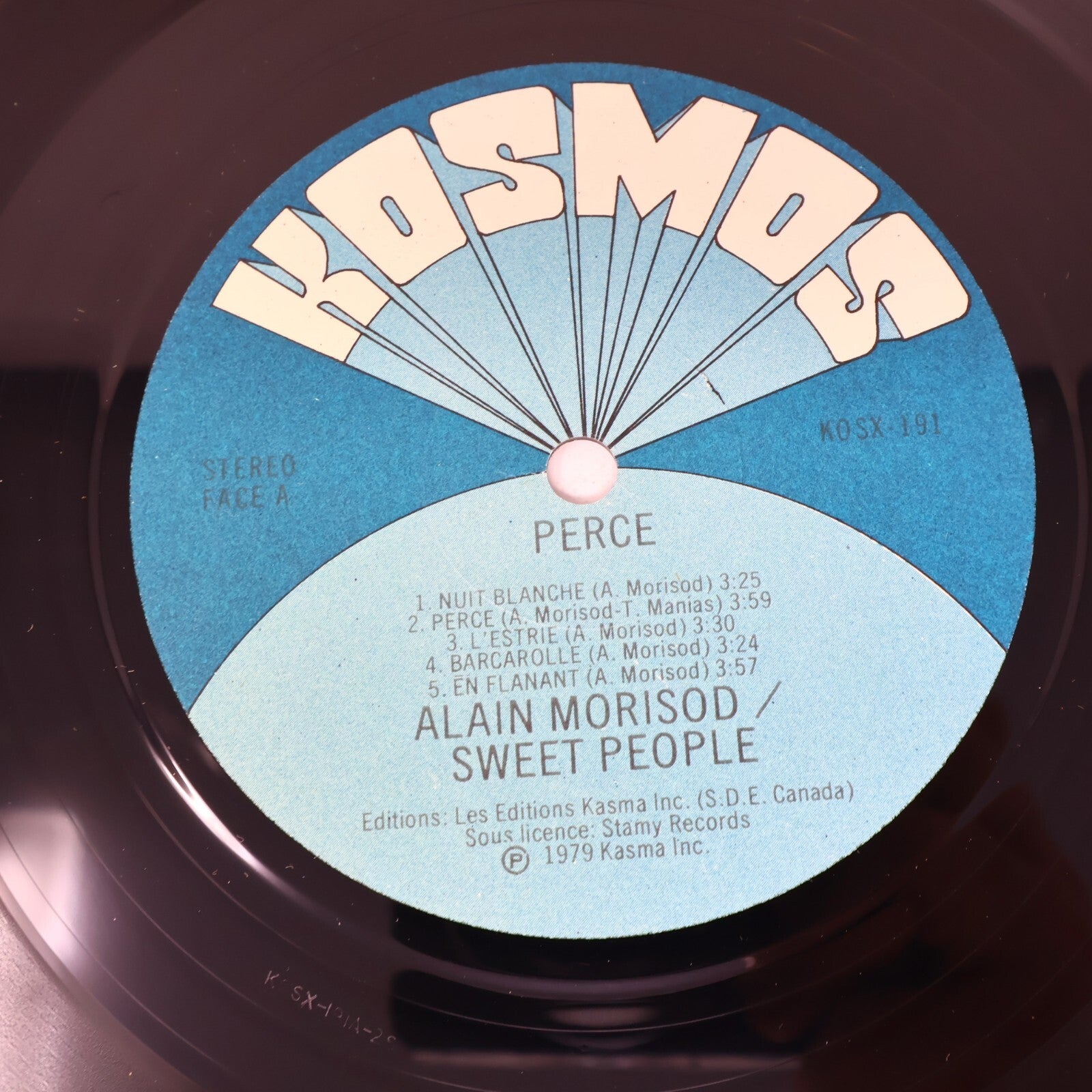 Alain Morisod/Sweet People Lot 2 Disques Percé/Le P'tit Garcon Au Piano Record