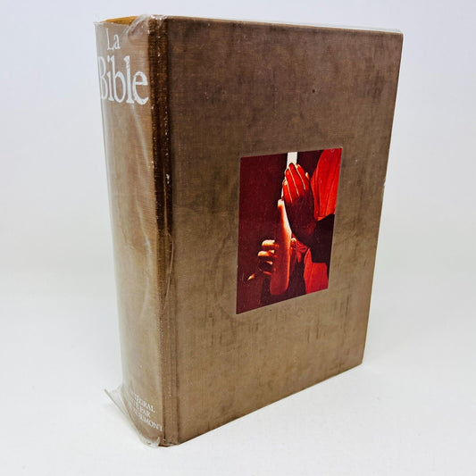 1981 La Bible de Pierre De Beaumont Éditions Anne Sigier Français French HC