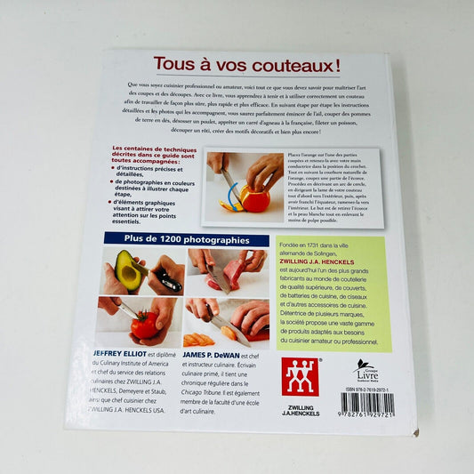 2010 Le Grand Livre des Couteaux Elliot/Dewan/Henckels Français De l'Homme HC