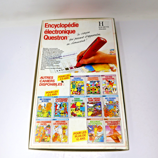 Encyclopédie Électronique Questron Hachette 6-9 ans 1986 Français/French Testé