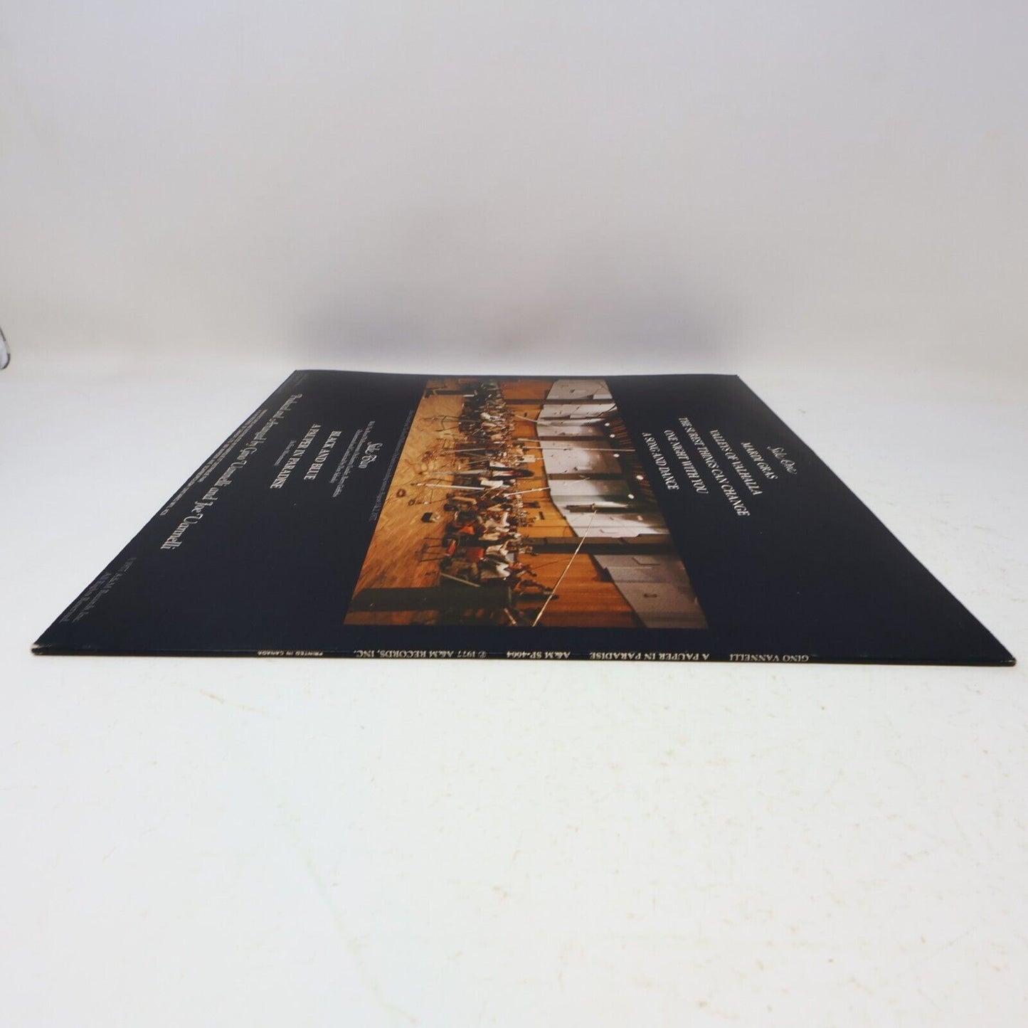 Gino Vannelli A Pauper In Paradise LP Record + Poster A&M SP-4664 Canada 1977