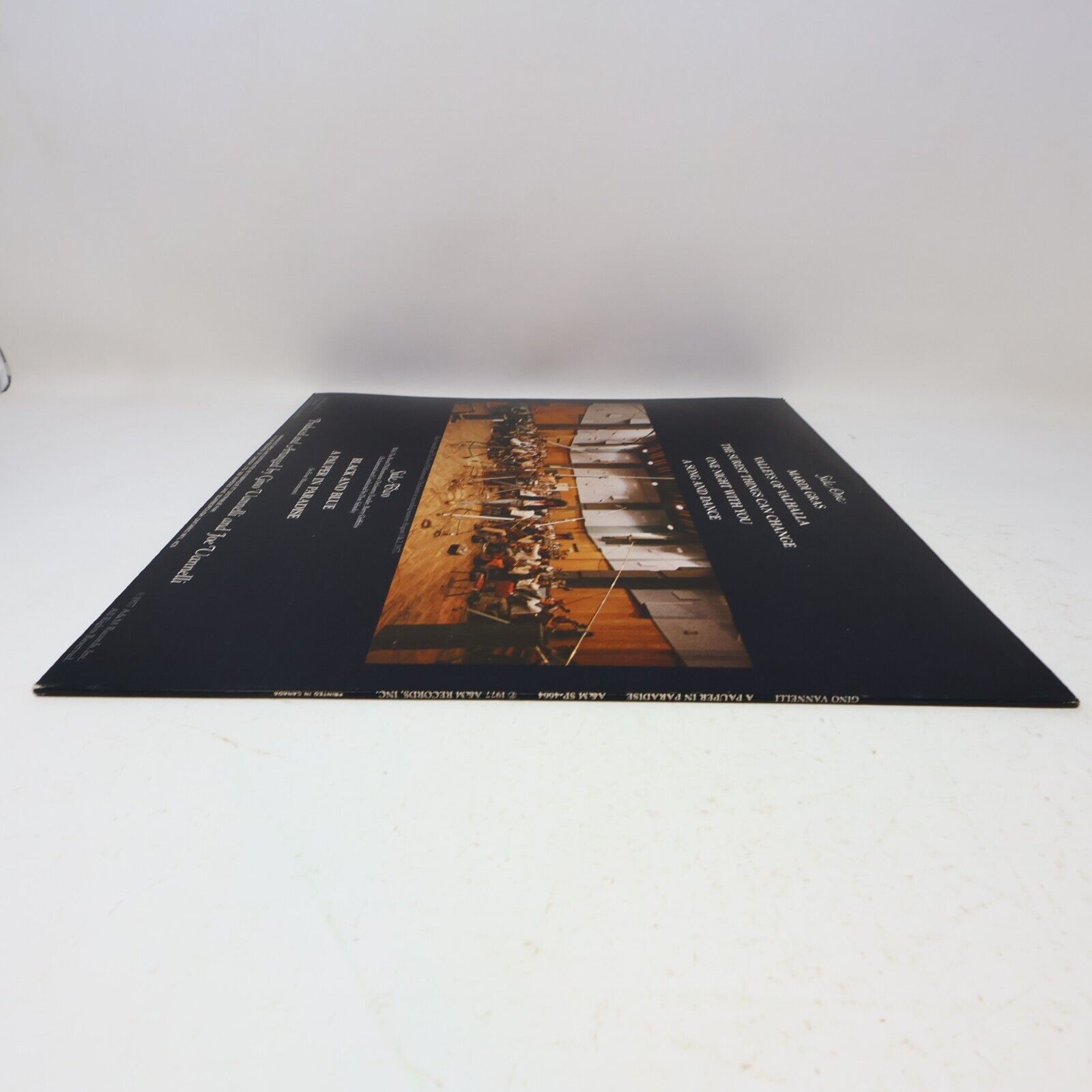 Gino Vannelli A Pauper In Paradise LP Record + Poster A&M SP-4664 Canada 1977