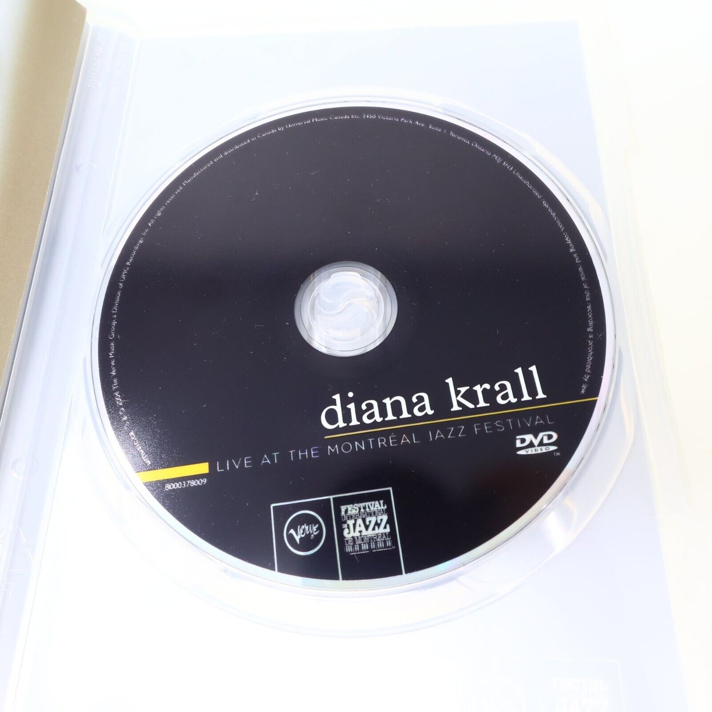 Diana Krall Live at the Montreal Jazz Festival / Live in Paris Lot of 2 DVD NTSC