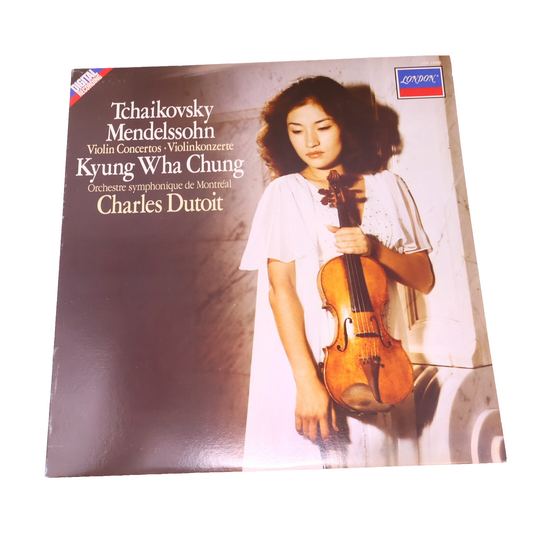 Kyung Wha Chung Violin Concertos Tchaikovsky/Mendelsson Record Vinyl LDR 71058