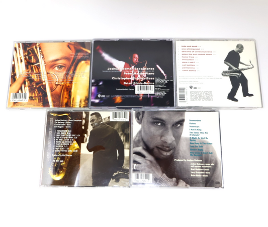 Joshua Redman 5 CD Lot MoodSwing/Wish/Timeless Tales/Freedom In The Groove 1990s
