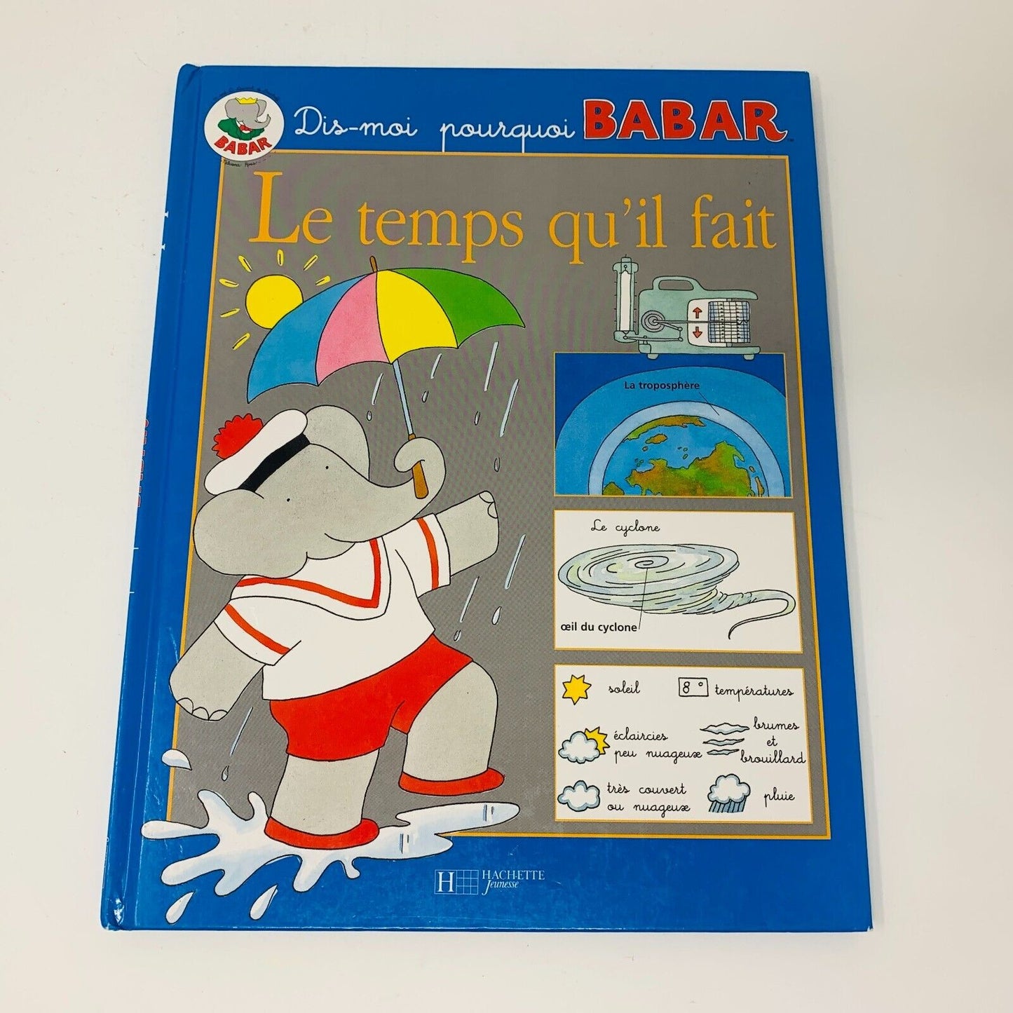 5x Livres Dis moi Babar & Babar Raconte pour Enfants en Français French Children