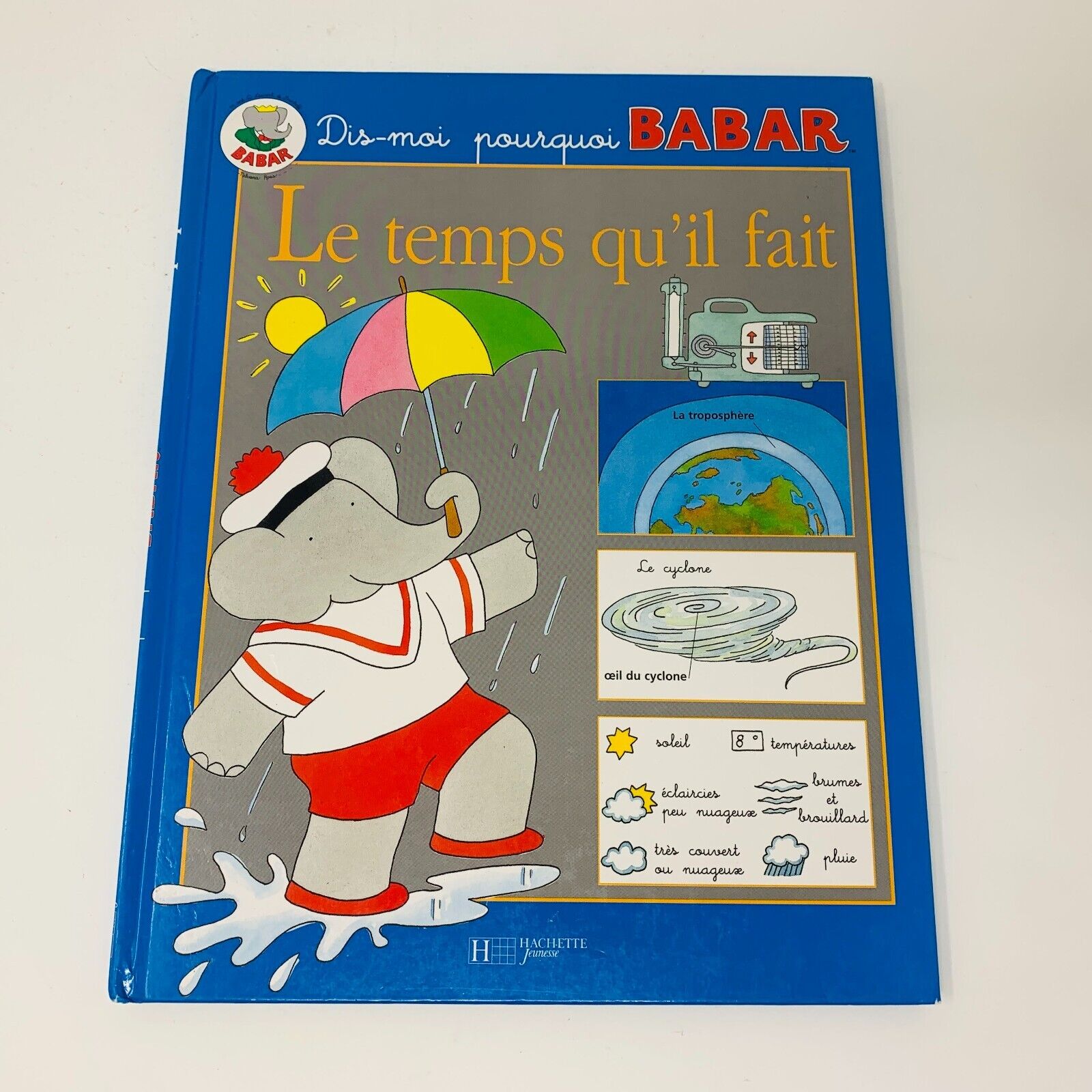 5x Livres Dis moi Babar & Babar Raconte pour Enfants en Français French Children