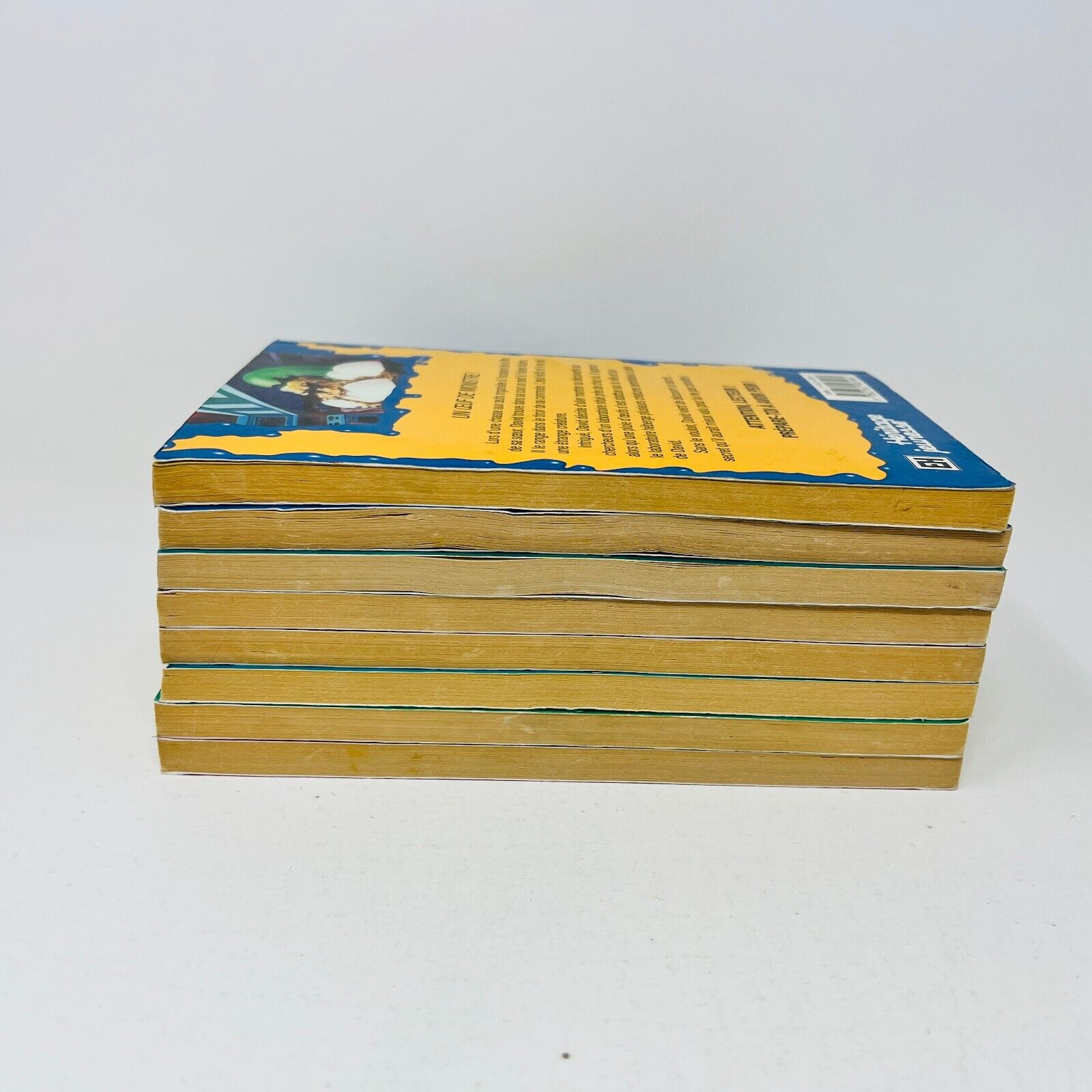 8x Chair de Poule EH Lot French Goosebumps Français R.L. Stine 90s Plage Hantée