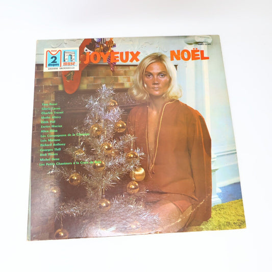 Joyeux Noël LP Muse 1969 Tino Rossi Charles Trenet Dick Rivers Minuit Chrétiens