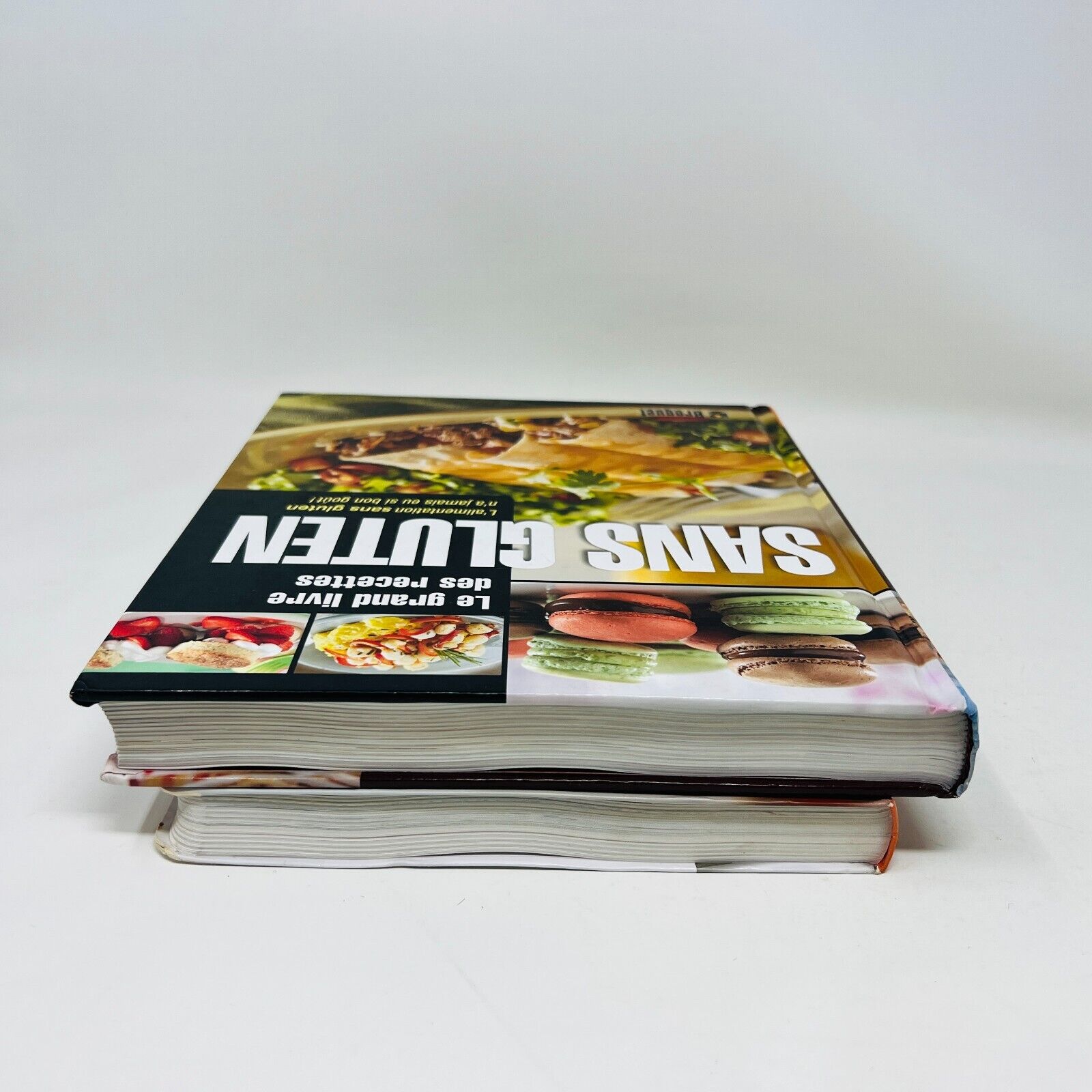 Lot de 2 Livres de Recettes Sans Gluten 21 Jours de Menus/Grand Livre Français