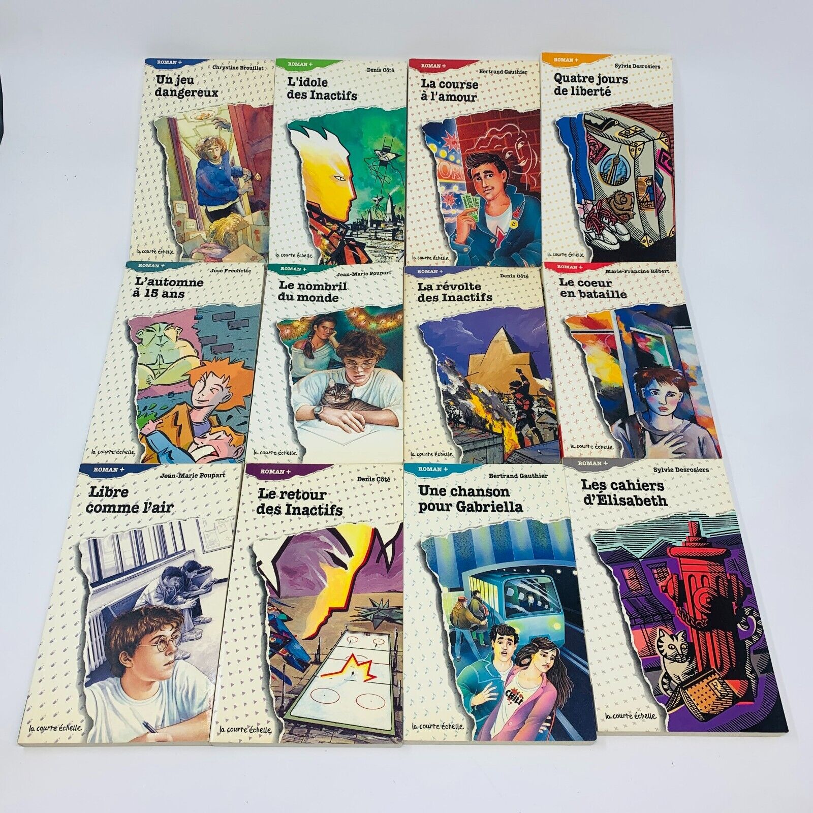 20x La Courte Échelle Roman + #1-19 23 Lecture Enfants Livres Français French