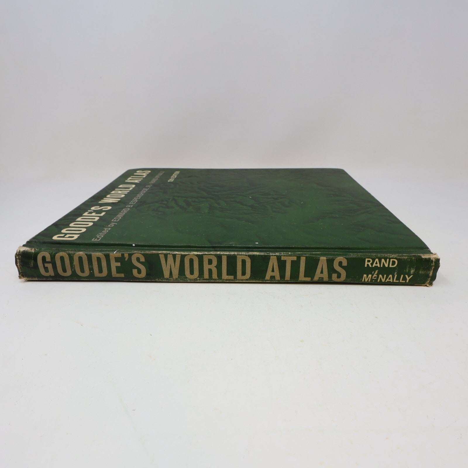1966 Goode's World Atlas 12Th Edition Edward B. Espenshade Jr. Geography Book HC
