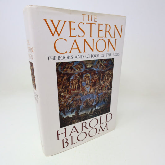 1994 The Western Canon the Books and School of the Ages Harold Bloom 1st Edition