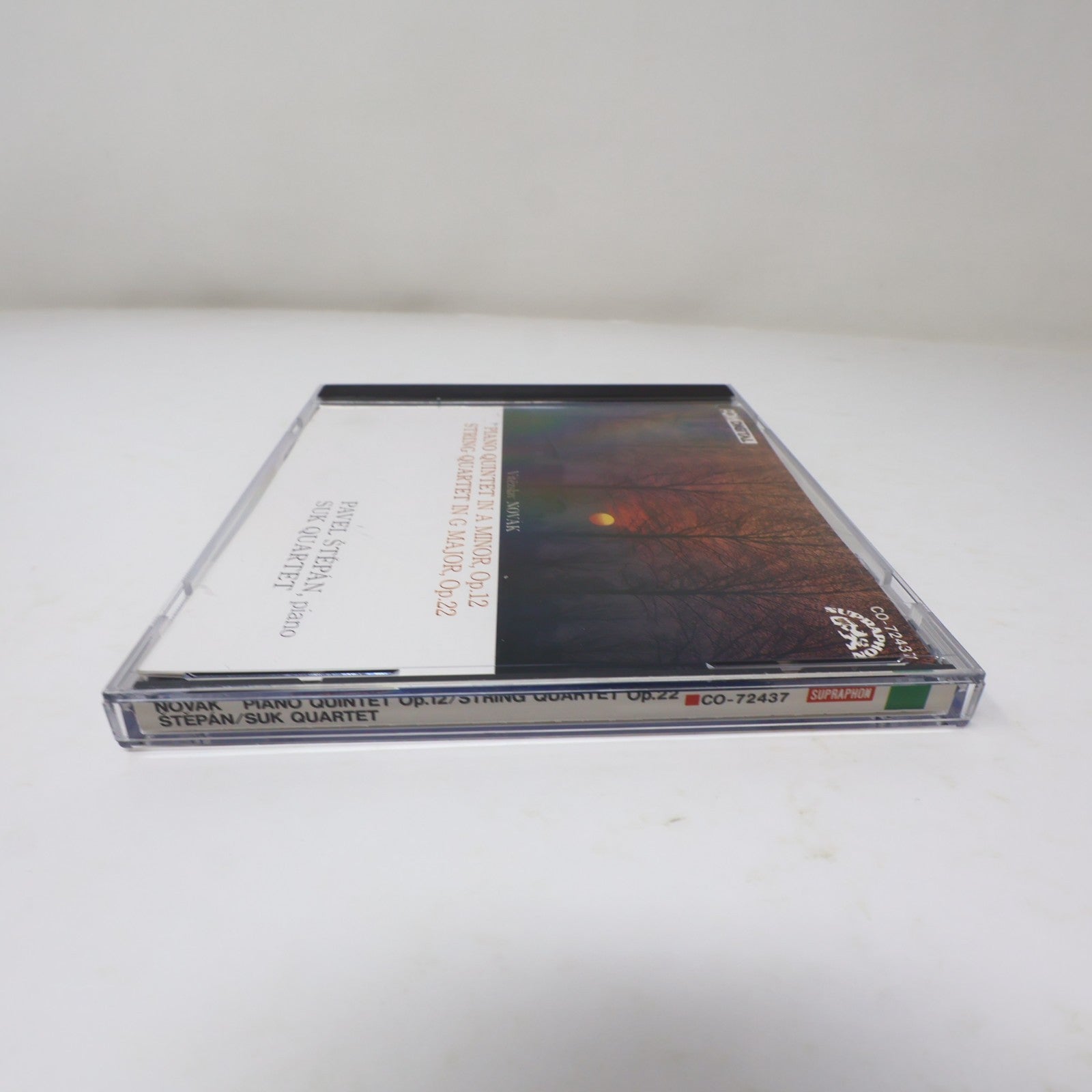 Viteslav Novak Piano Quintet Op 12/String Quartet Op 22 CD Pavel Stepan/Suk 1988