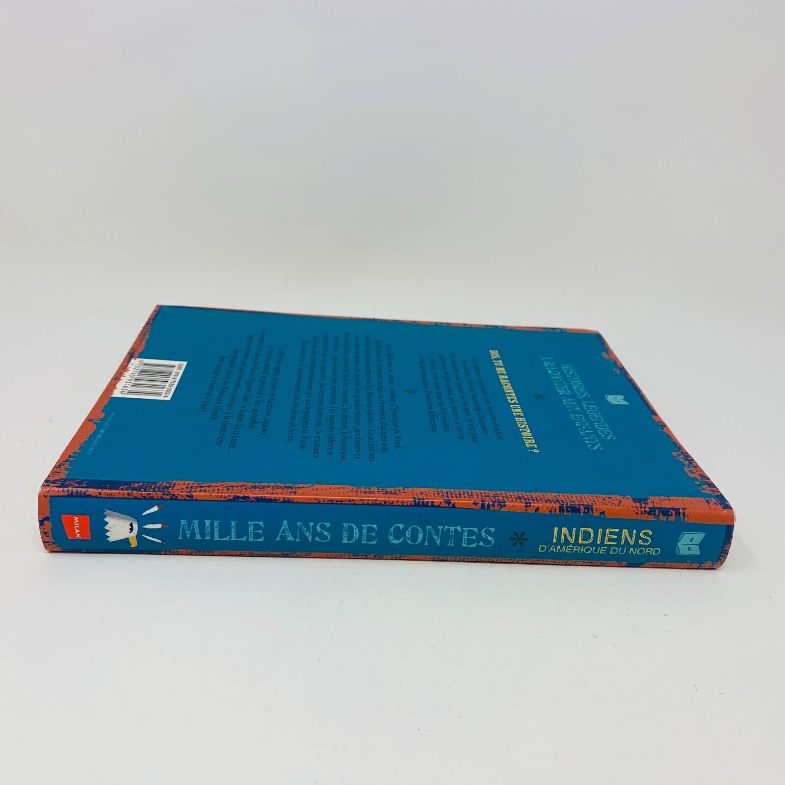2008 Mille Ans de Contes Indiens d'Amérique du Nord Livre Milan Français French