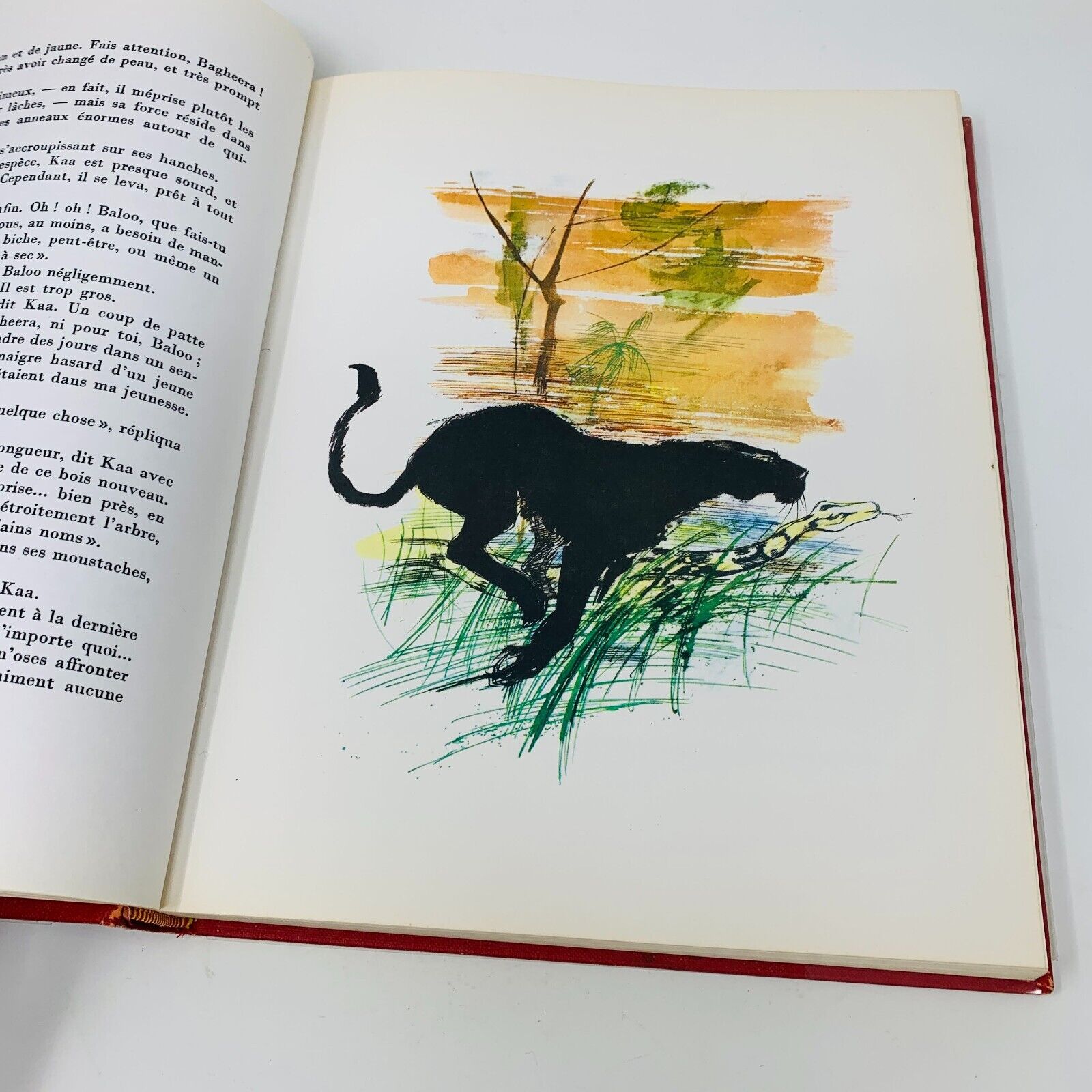 1965 Le Livre de la Jungle Delagrave Illustrés #1-2 Français Rudyard Kipling Lot