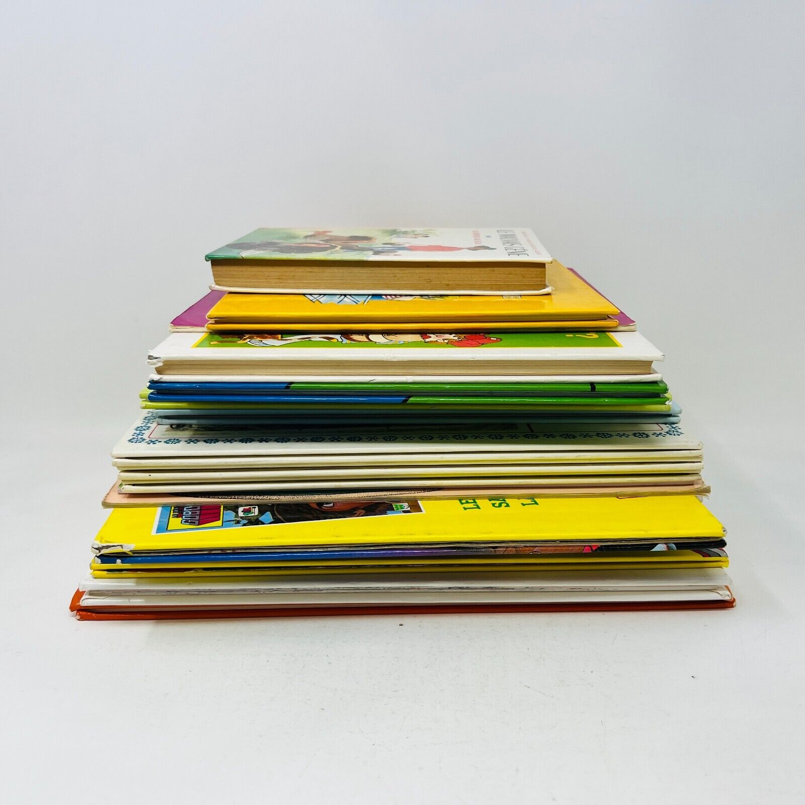 Lot 19 Livres Enfants Vintages Français French Children Bundle Candy Cités d'Or