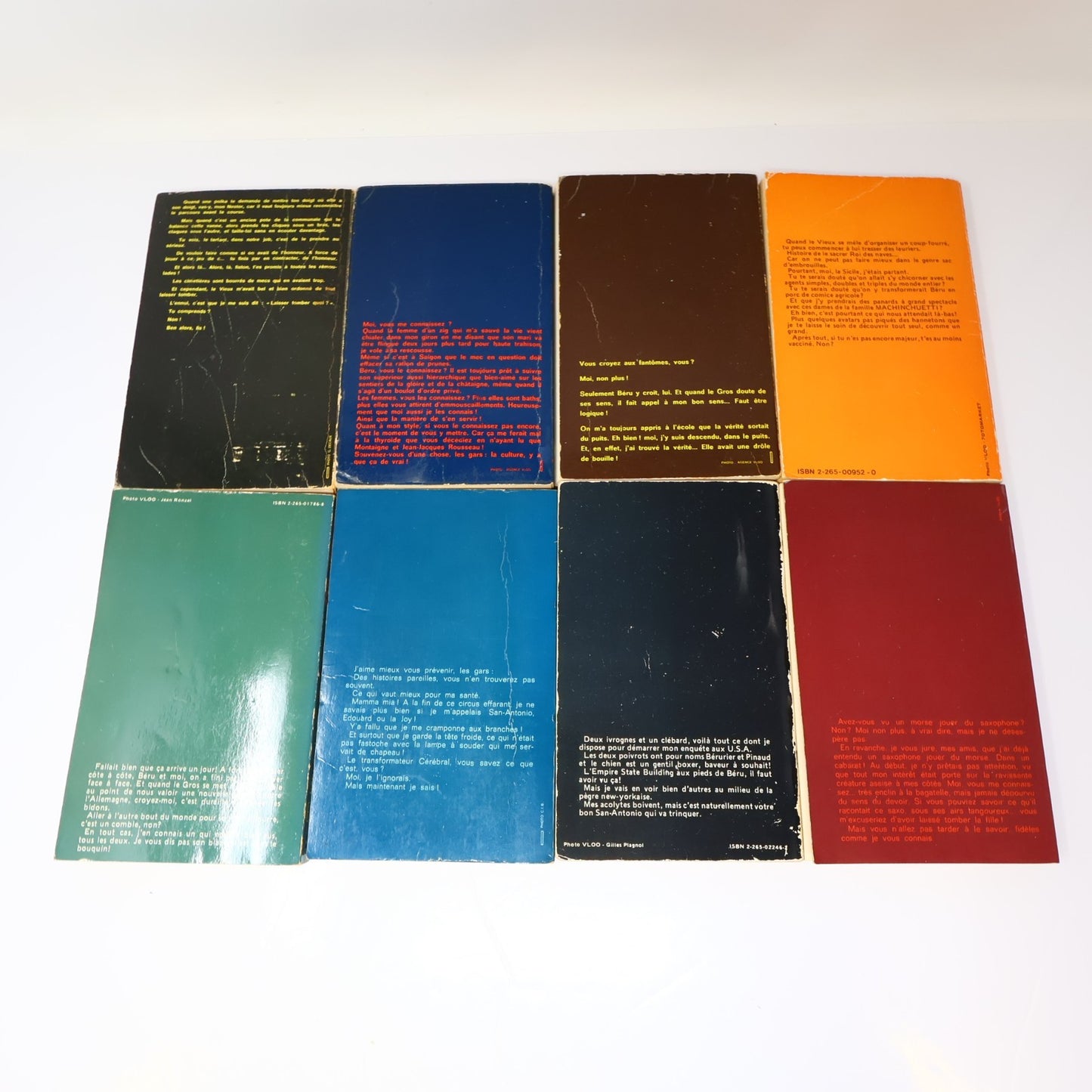 San-Antonio Lot 36 Livres Crime et Mystère Policier Thriller Fleuve Noir PB Vtg