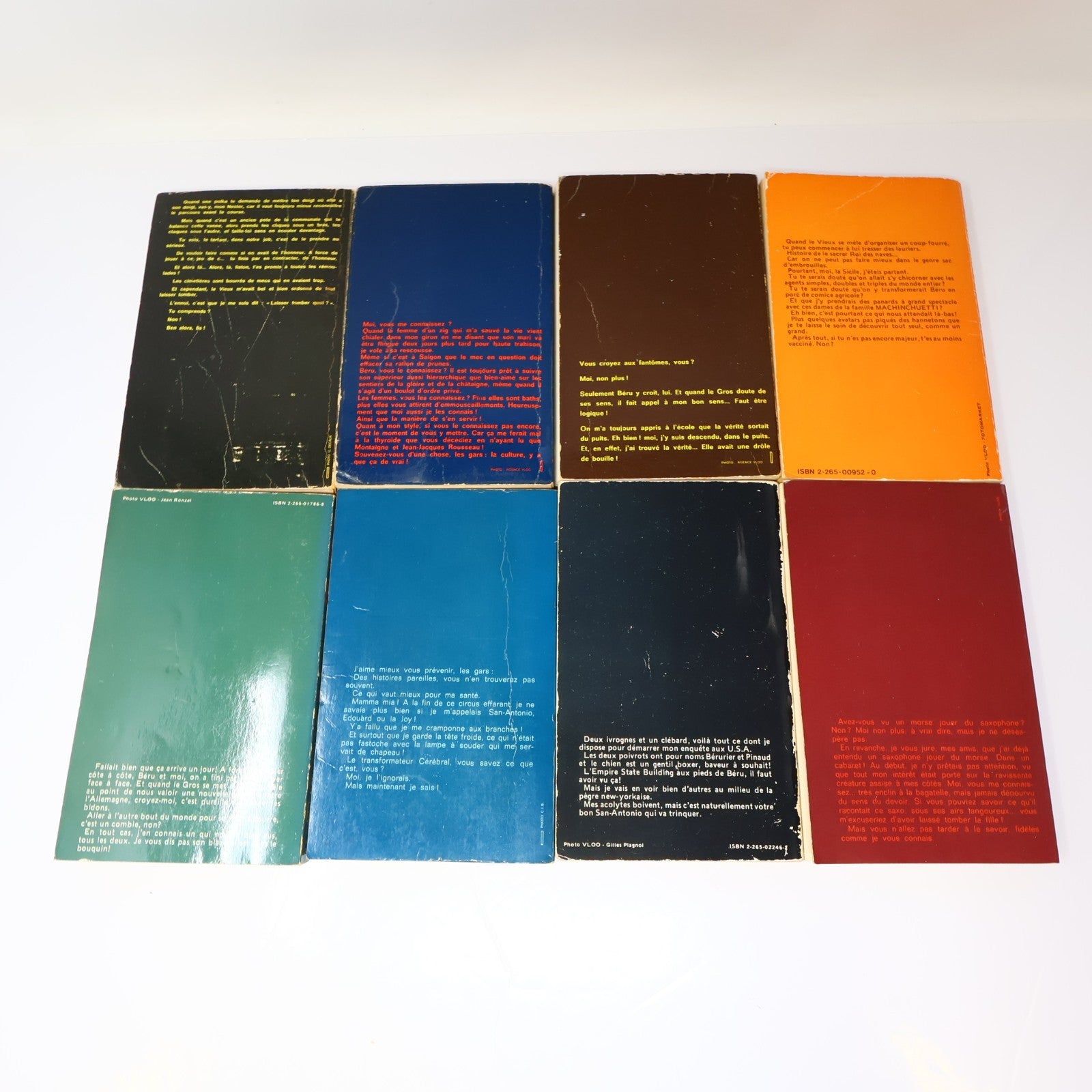 San-Antonio Lot 36 Livres Crime et Mystère Policier Thriller Fleuve Noir PB Vtg