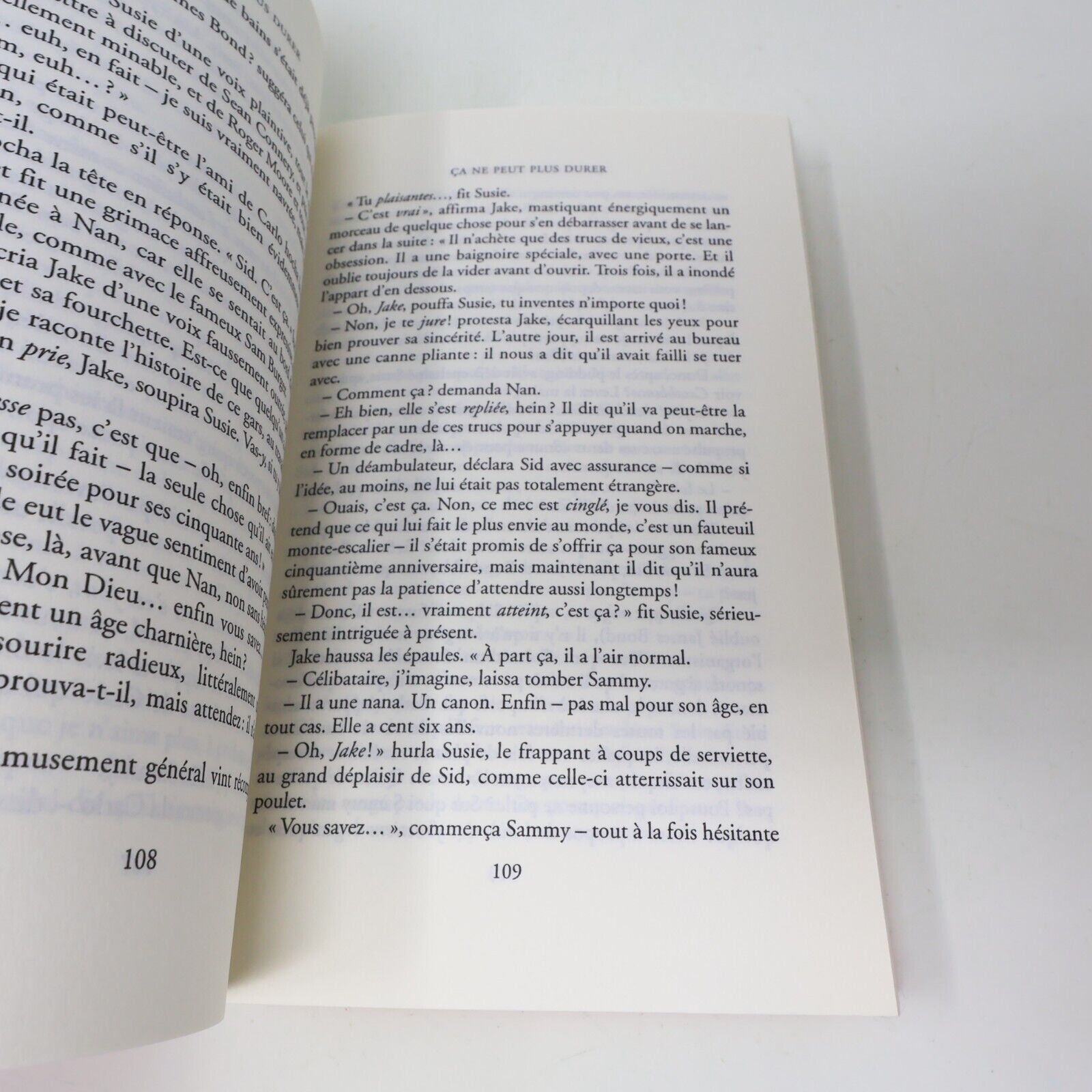 Lot 3 Joseph Connolly Ca ne Peut Plus Durer S.O.S. Livres Français French Roman