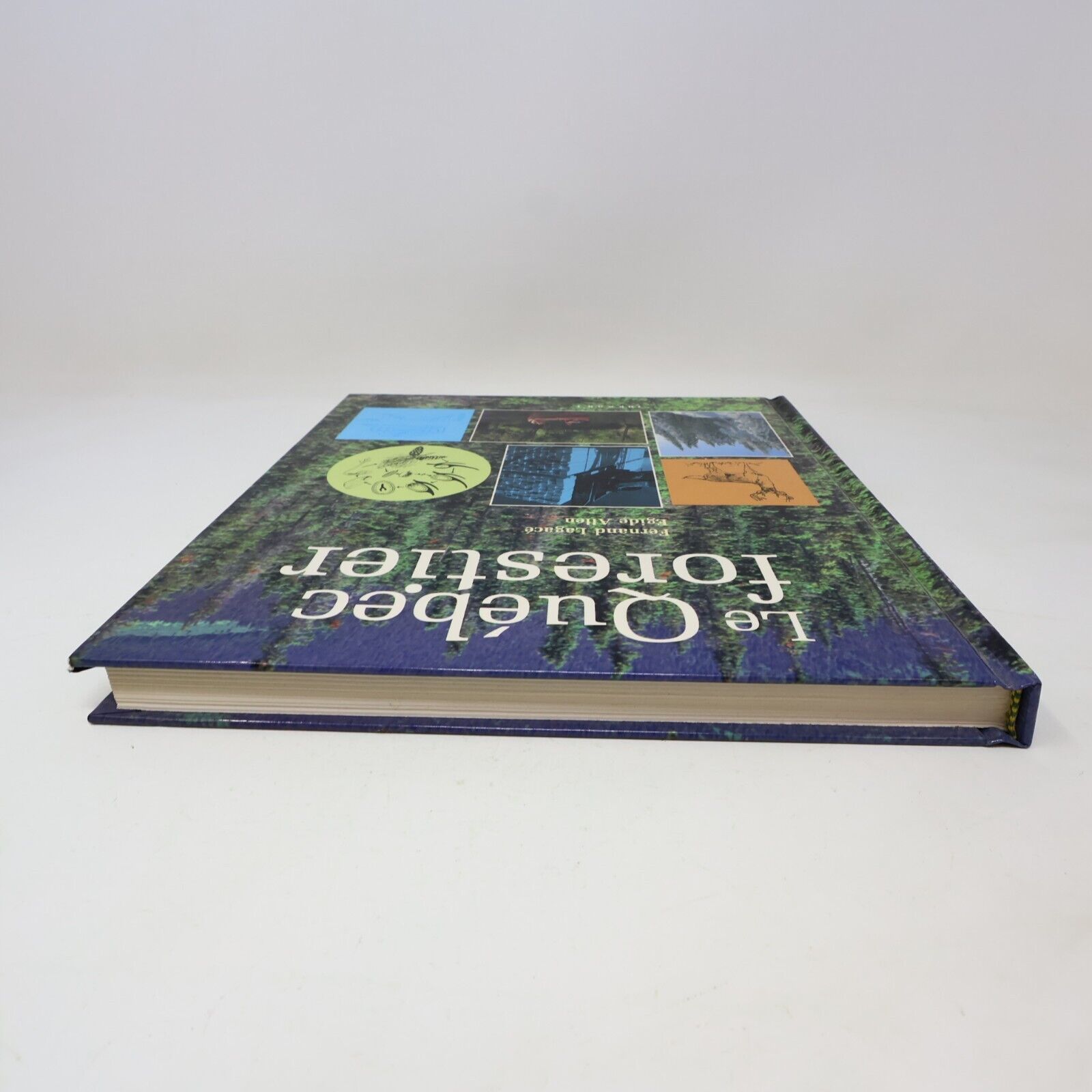 1991 Le Québec Forestier Lagacé/Allen Hardcover HC Broquet Nature Faune Flore