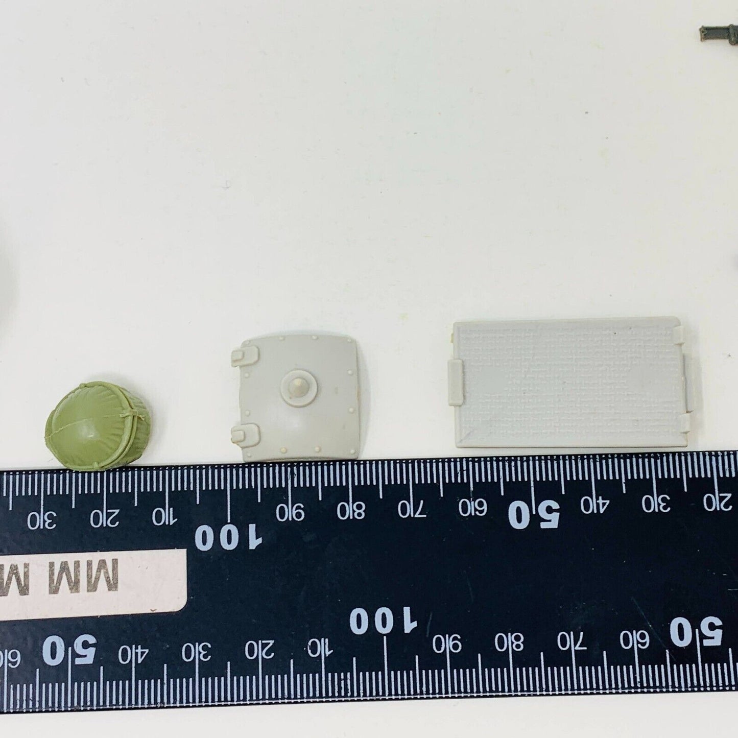 1980s GI Joe Mixed Parts Lot Uzi Air Mine Airborne Helmet Gun Backpack Missiles