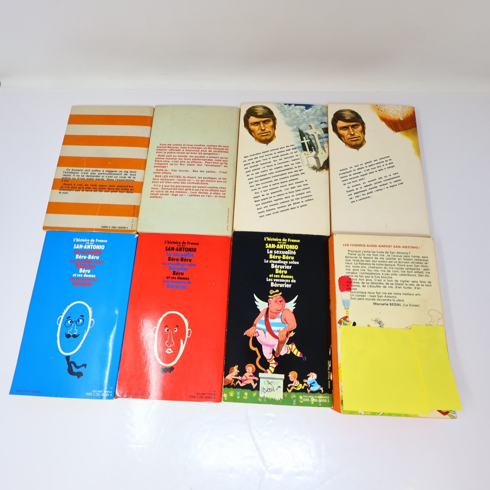 San-Antonio Lot 36 Livres Crime et Mystère Policier Thriller Fleuve Noir PB Vtg