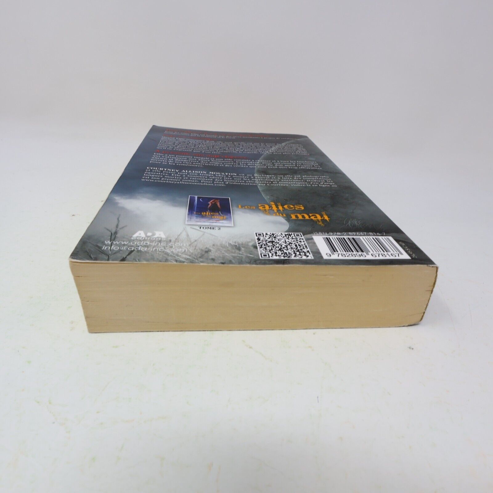 Feu d'Ange #1 Courtney Allison Moulton 2013 Ada Français Paperback Fantasy Livre