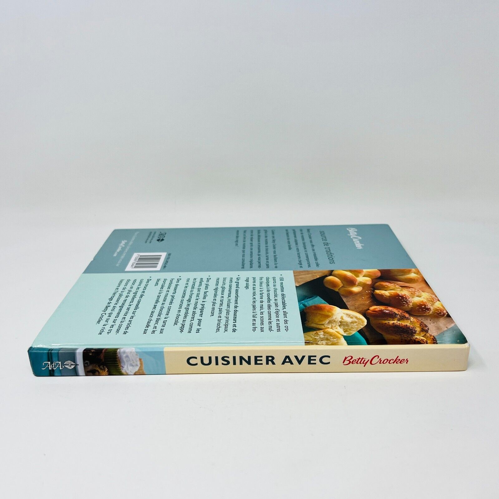 2008 Cuisiner avec Betty Crocker Livre de Recettes Cuisine Ada Français/French